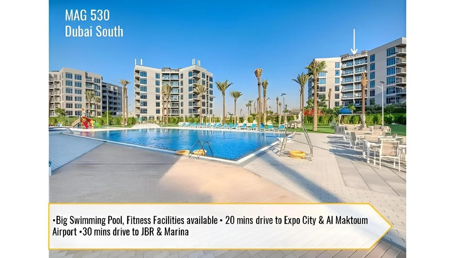 Appartamento Cozy 2Br Flat In Mag 530 Dubai