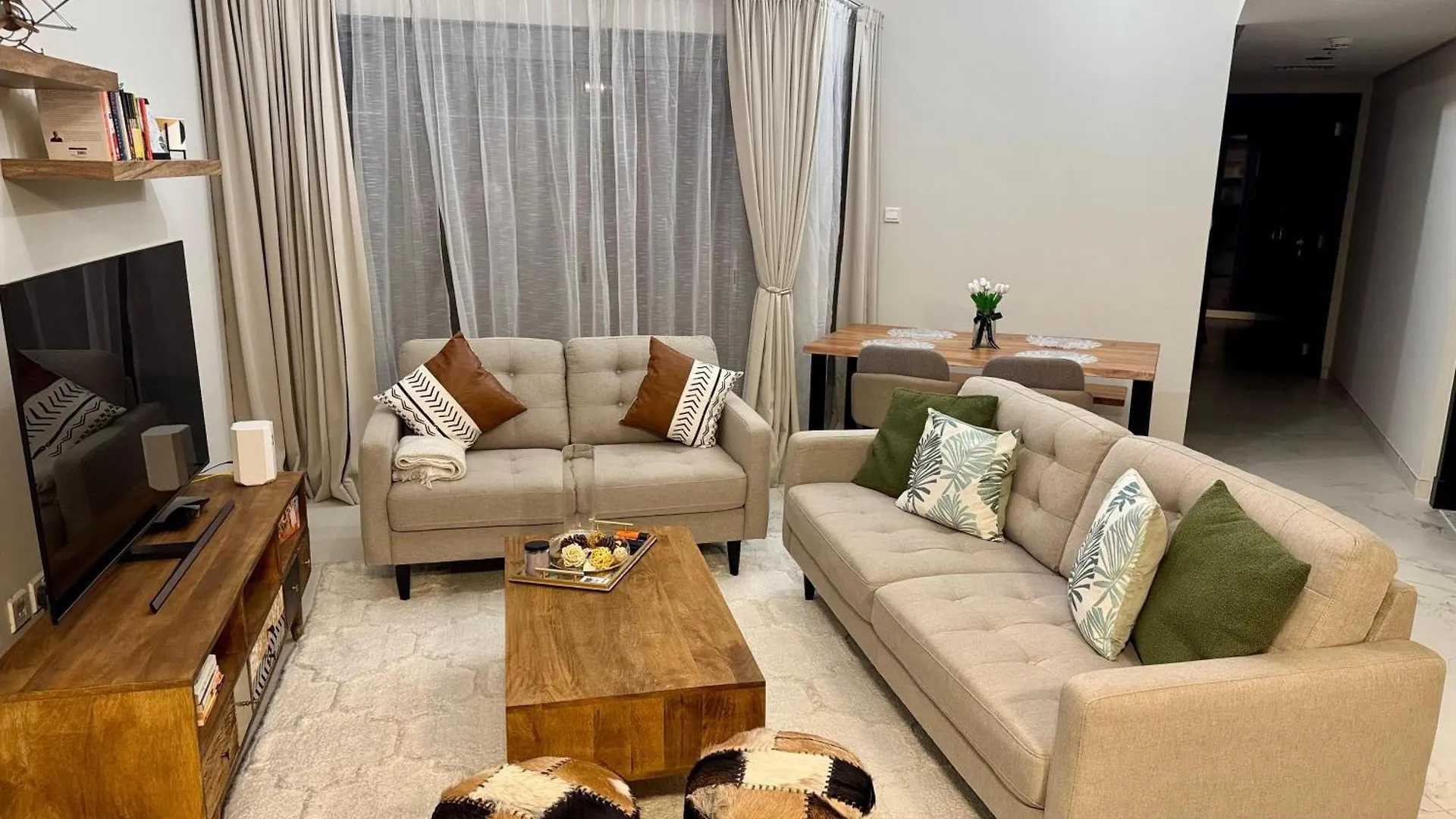 Cozy 2Br Flat In Mag 530 Apartman Dubaj Egyesült Arab Emírségek